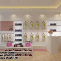Thiết kế cửa hàng thời trang trẻ em Chuppy