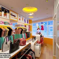 Thiết kế cửa hàng thời trang cao cấp Glamor - 290 Kim Mã