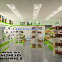 Thiết kế và thi công siêu thị Mini - Quận Gò Vấp