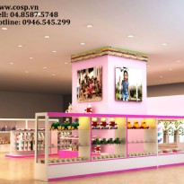 Thiết Kế Gian Hàng Thời Trang Trẻ Em - Royal City