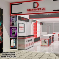 Thiết kế cửa hàng điện thoại di động - 241 Hoàng Văn Thụ