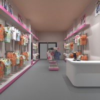 Thiết kế và thi công shop thời trang nữ tại Đông Anh - Hà Nội