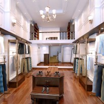 Thiết kế và thi công cửa hàng thời trang nam diện tích 40m2