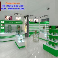 Thiết kế shop mỹ phẩm giảm cân và làm đẹp - Chị Vy - TP. HCM