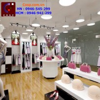 thiết kế shop thời trang nữ cao cấp - Chị Vy - HCM