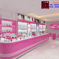 Thiết kế shop mỹ phẩm Khoa Hà - Chị Khoa - TP. HCM