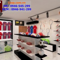 Thiết kế cửa hàng thời trang và dụng cụ thể thao - Anh Hưng - Bình Phước