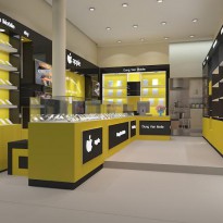 Thiết kế cửa hàng điện thoại đi động - Anh Dũng - Hà Nội