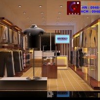 Thiết kế shop thời trang nam - chị Thu - Trương Định