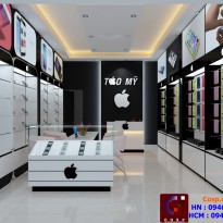 Thiết kế cửa hàng điện thoại - Anh Chinh - Vũng Tàu