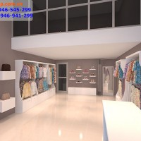 Thiết kế và thi công shop thời trang - chị Hương - Đông Anh