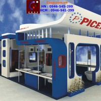 Gian hàng triển lãm của công ty Picenza