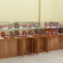 Thiết Kế Hệ Tủ Trưng Bày Đồ Trang Sức - Hàng Bạc - CPKNT118