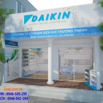 Thiết Kế Nội Thất Showroom Điều Hoà - 21 Huỳnh Thúc Kháng - Hà Nội