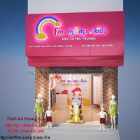 Thiết kế shop thời trang nam nữ - A Hưng - Chị Phượng - Hòa Bình