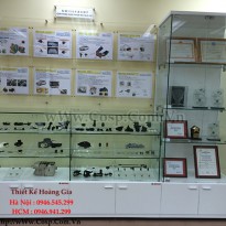 Thiết kế tủ trưng bày cty Matsuo Khu công nghiệp bắc thăng long - CPKTB128