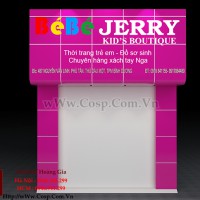 Thiết kế biển bảng cho shop mẹ và bé - C Nụ - Bình Dương