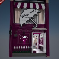 Thiết kế Shop thời trang Why not Boutique - Chị Nguyệt - Doãn Kế Thiện, Hà Nội