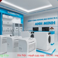 Thiết kế ShowRoom Điện Máy - Điều Hòa Anh Minh - Anh Thắng