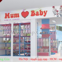 Thiết kế & Thi Công Siêu Thị Mini - Mẹ và Bé - Chị Trang - Hà Nội