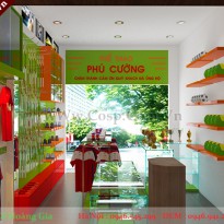Thiết kế Shop Dụng Cụ Thể Thao Phú Cường - Anh Trường - Bình Dương