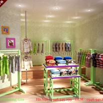 Thiết kế shop thời trang cho bé - Chị Trang - Tân Mai - Hà Nội