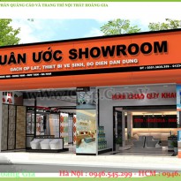 Thiết kế ShowRoom Trưng bày Vật Liệu Xây Dựng - Chú Ước - Hà Nam