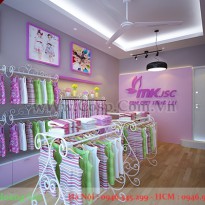 Thiết kế shop thời trang trẻ em Maika - Chị Mai - Bùi Xương Trạch - Hà Nội