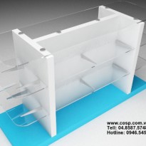 Kệ Trưng Bày Mũ Bảo Hiểm - Anh Ngọc - Trung kính - Cầu giấy - Hà Nội - CPKTB135