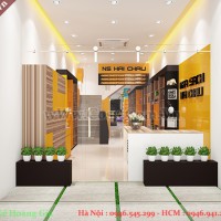 Thiết kế Nhà Sách Hải Châu - Chị Lộc - Nha Trang