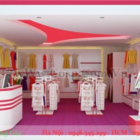 Thiết kế shop thời trang nữ cao cấp - Anh Hùng - Bình Phước