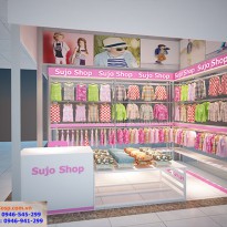 Thiết kế Shop thời trang trẻ em Sujo Shop - CT12C - Chung cư Kim Lũ - Hà Nội