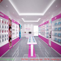 Thiết kế shop điện thoại - máy tính Anh Quỳnh - Hà Nội