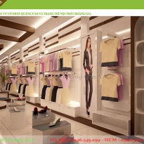 Thiết kế và thi công shop thời trang chị Chi - Thanh Hóa