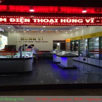 Thiết kế và thi công shop điện thoại Anh Vỹ - Dị Sử - Hưng Yên