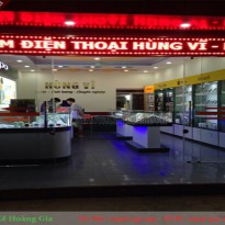 Thiết kế và thi công shop điện thoại Anh Vỹ - Dị Sử - Hưng Yên