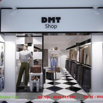 Thiết kế shop quần áo nam DMT phong cách lịch lãm
