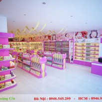 Thiết kế shop mẹ và bé Kids Mart - Thái Nguyên