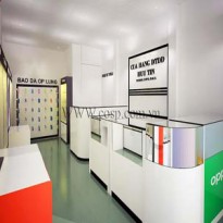 Thiết kế và thi công shop điện thoại Hữu Tín - An Giang