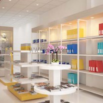 Thiết Kế Nội Thất Cửa Hàng Văn Phòng Phẩm - Chị Hân - An Giang