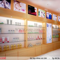Thiết kế nội thất shop mỹ phẩm - Anh Trung - Quận 10