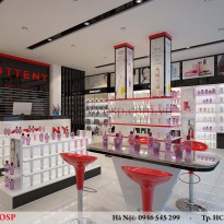 Thiết kế nội thất cửa hàng mỹ phẩm - Otteny