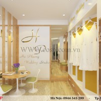 Thiết kế ảnh viện áo cưới Hà Phương - Wedding studio