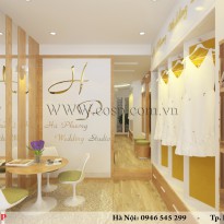 Thiết kế ảnh viện áo cưới Hà Phương - Wedding studio