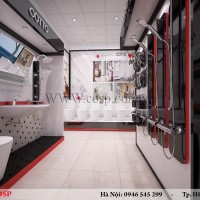 Thiết kế nội thất cửa hàng thiết bị vệ sinh - Cotto