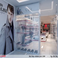 Thiết kế nội thất cửa hàng thời trang nam - anh Thuận - Bạch Mai