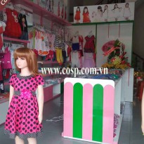 Thiết kế nội thất shop thời trang trẻ em - Chị Trang - Bà Rịa
