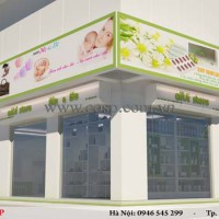 Thiết kế nội thất cửa hàng - Anh Tuấn - Đông Anh