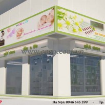 Thiết kế nội thất cửa hàng - Anh Tuấn - Đông Anh