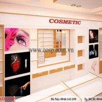 Thiết kế nội thất shop mỹ phẩm - Anh Thông - Quận 6